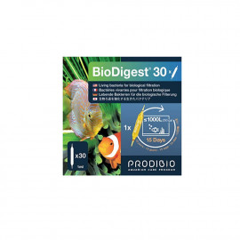 PRODIBIO Biodigest 30 Ampoules - Bactéries pour eau douce et eau de mer