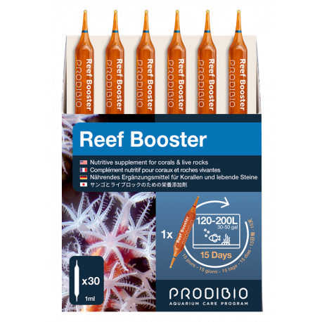 PRODIBIO Reef Booster 30 Ampoules - Nourriture coraux