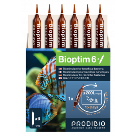 PRODIBIO Bioptim 6 ampoules - Booster de bactéries