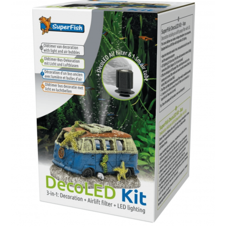 SUPERFISH DECO LED Kit Van - Décoration aquarium