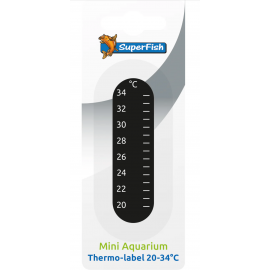 Superfish THERMOMÈTRE À COLLER 20-34° C. - Mini thermomètre