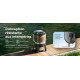 Distributeur Sunsun CFF-206 IP44 étanche avec couvercle à charnières en ABS