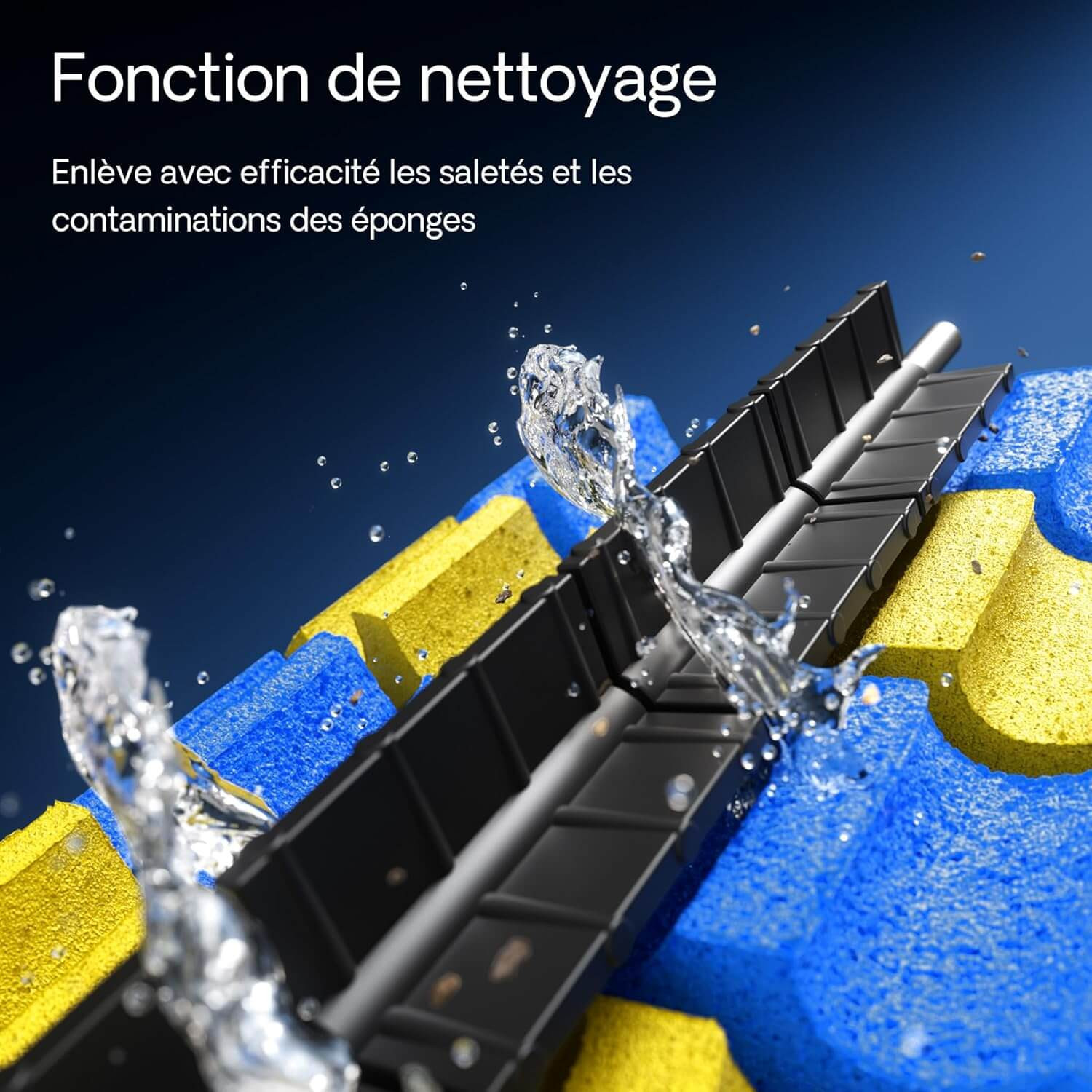 Fonction nettoyage EasyClean motorisée Sunsun CPA-10000 pour rincer les mousses
