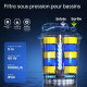 Caractéristiques Sunsun CPA-10000 : UV-C 11W, débit 10000 l/h, 60W total, IP44, câble 5m