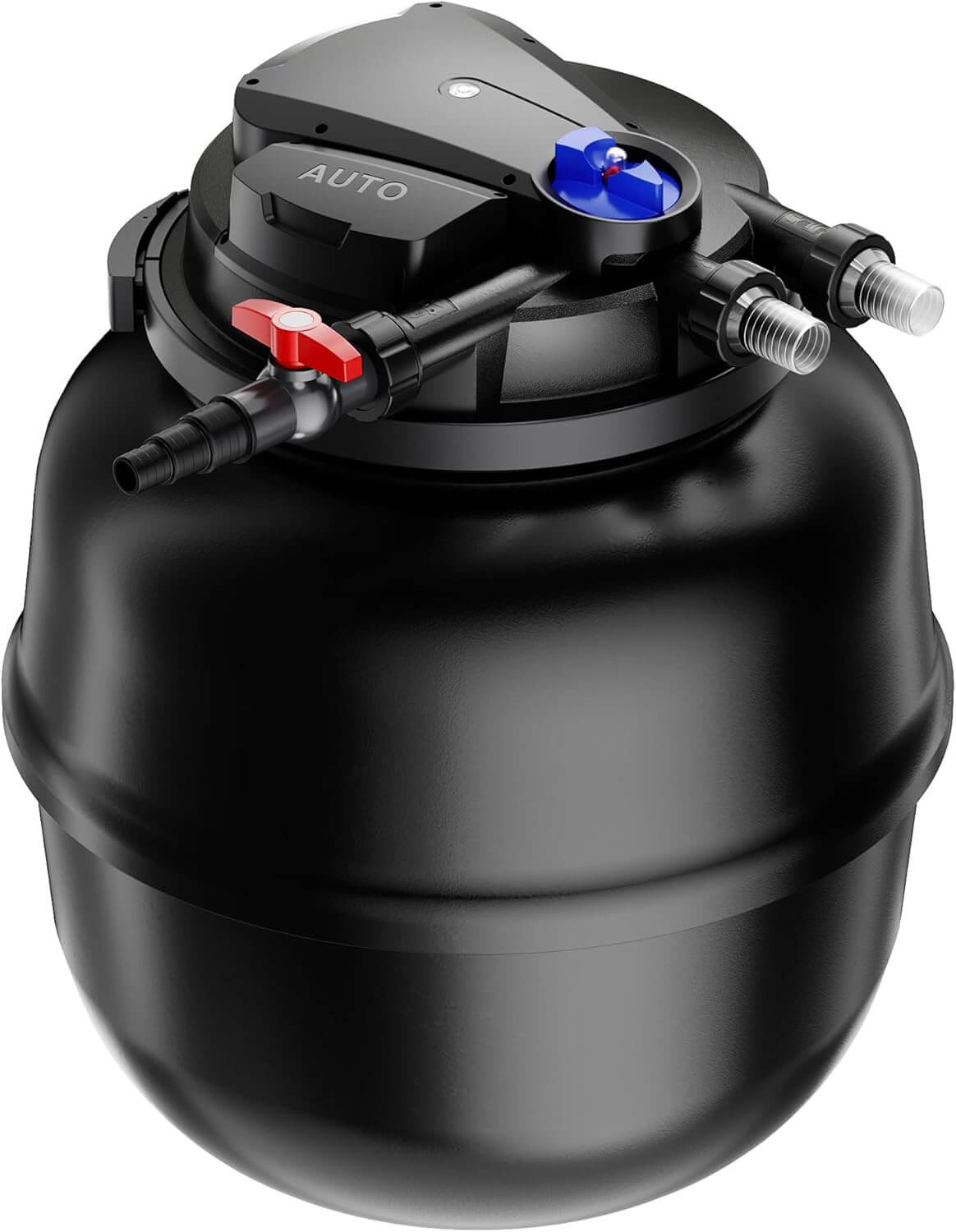 Sunsun CPA-50000 vue 3D Sunsun CPA-50000 - Filtre bassin XXL forme obus UV-C 55W pour 80 000 litres