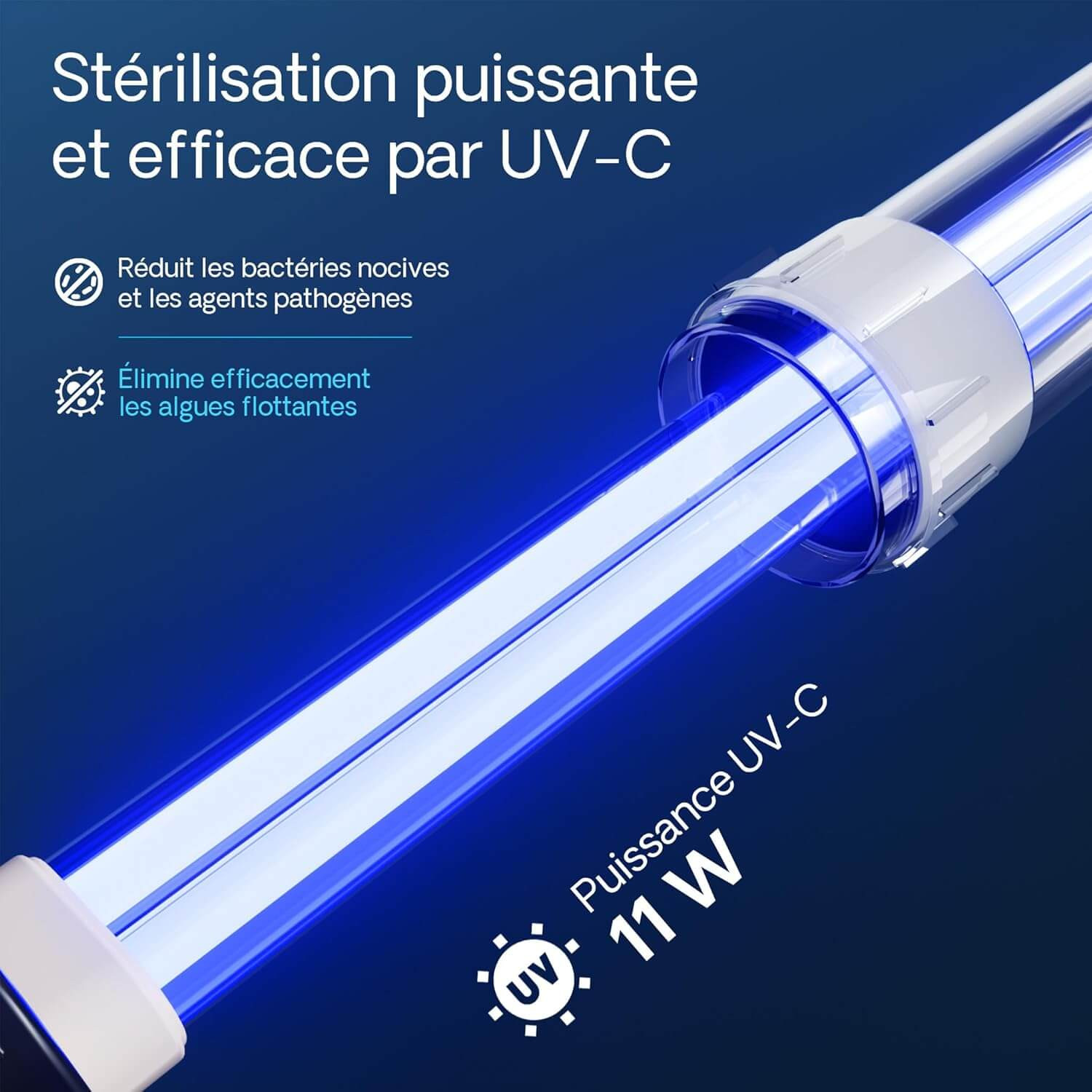 Filtre pression Sunsun CPF-10000 installé au bord d'un bassin à carpes koï