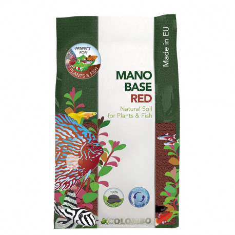 Colombo Flora Mano Base rouge 5 Litres - Substrat aquarium