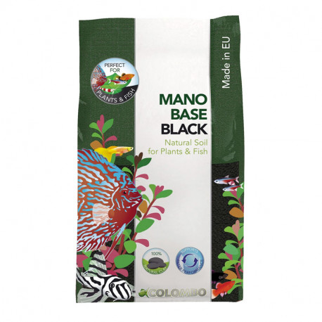 Colombo Flora Mano Base Black 10 Litres - Substrat aquarium