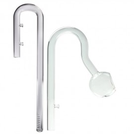 Bubble Pipe 16/22 Entrée + Sortie - Pour filtre externe