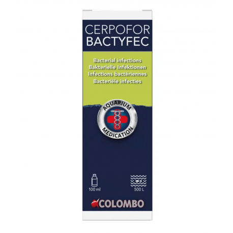 Colombo Cerpofor Bactyfec 100ml - Traitement anti mycose