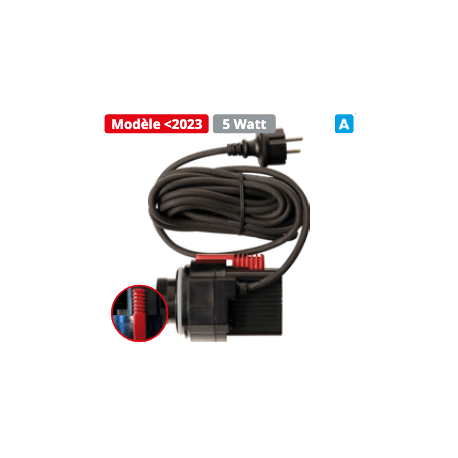 Superfish PONDCLEAR 3000 UV Transformateur 5W Rouge - Pièce détachée
