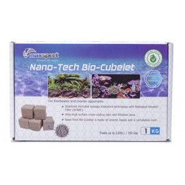 MAXSPECT NANO-TECH Bio Cubes 1 Kg - Support bactérien