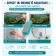 Aquaplante Eponge de nettoyage sans effort - Nettoyage des vitres