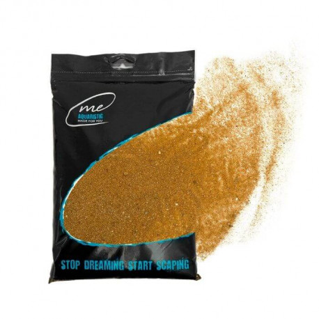 Sable Me Nature Sunset Sand 0,1-4 mm teintes ocre pour aquarium biotope