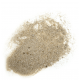 Sable clair Me Nature Artic Sand dispose au fond d'un aquarium plante