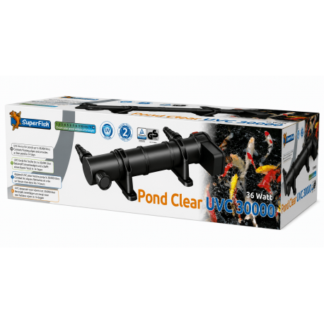 SUPERFISH PONDCLEAR UVC 36W / 30000 Litres - Filtre UV