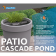 Superfish PATIO CASCADE POND - Bassin décoratif pour terrasse et jardin