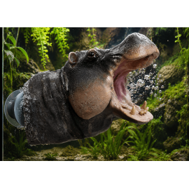 SUPERFISH Hippo Deco Air L - Décoration mobile aquarium