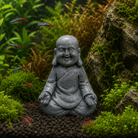 SUPERFISH Eco Deco Monk - Décoration bouddha aquarium