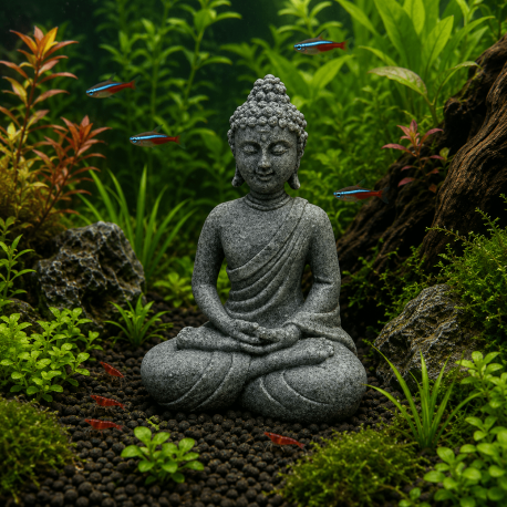 SUPERFISH Eco Deco Bouddha - Décoration bouddha aquarium