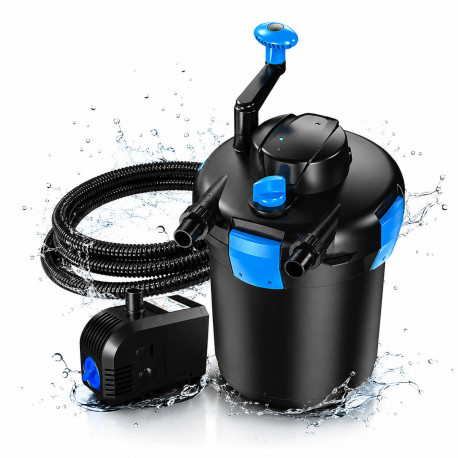 Sunsun CPF-1500T - Kit filtre bassin sous pression UV-C 9W