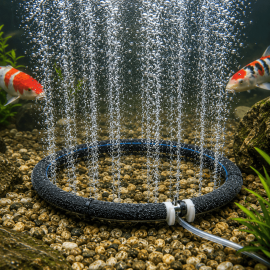 KOI PRO Anneau diffuseur d'air coulant 17 cm - Diffuseur d'air bassin