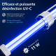 Lampe UV-C 11W du filtre SunSun CPF-2500T - elimination des algues en suspension dans le bassin