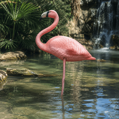 SUPERFISH Déco Bird Flamant rose - Décoration bassin
