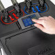 Interface tactile du Hypermax BT Thermo - controle de la temperature et du debit sans application