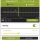 Reglage du chauffage via l'application Aquael BT - mode fixe et historique de temperature sur 24h