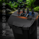 Aquael Hypermax BT Thermo - debit 4500 L/h chauffage 2x150 W capacite 15,9 L controle Bluetooth