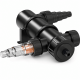 CUV-118 - Indicateur de flux et raccords étagés pour tuyaux bassin