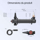 SunSun CUV-136 36W — stérilisateur UV-C pour bassin avec tube en verre de quartz