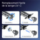 SunSun CUV-224 remplacement lampe UV-C en 4 étapes - maintenance facile sans outil