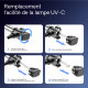 Remplacement de la lampe UV-C du SunSun CUV-736 en 4 etapes