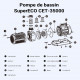 SunSun CET-35000T vue eclatee pieces detachees