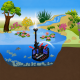 SunSun CUF-3800 installee dans un bassin