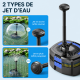 SunSun CUF-5800 jet en cloche et jet en pluie fontaine