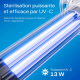 SunSun CUP-139 lampe UV-C 13W sterilisation bassin