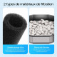 SunSun CUP-139 materiaux de filtration eponge et pierres