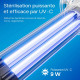 SunSun CUP-359 lampe UV-C 9W sterilisation de l eau de bassin