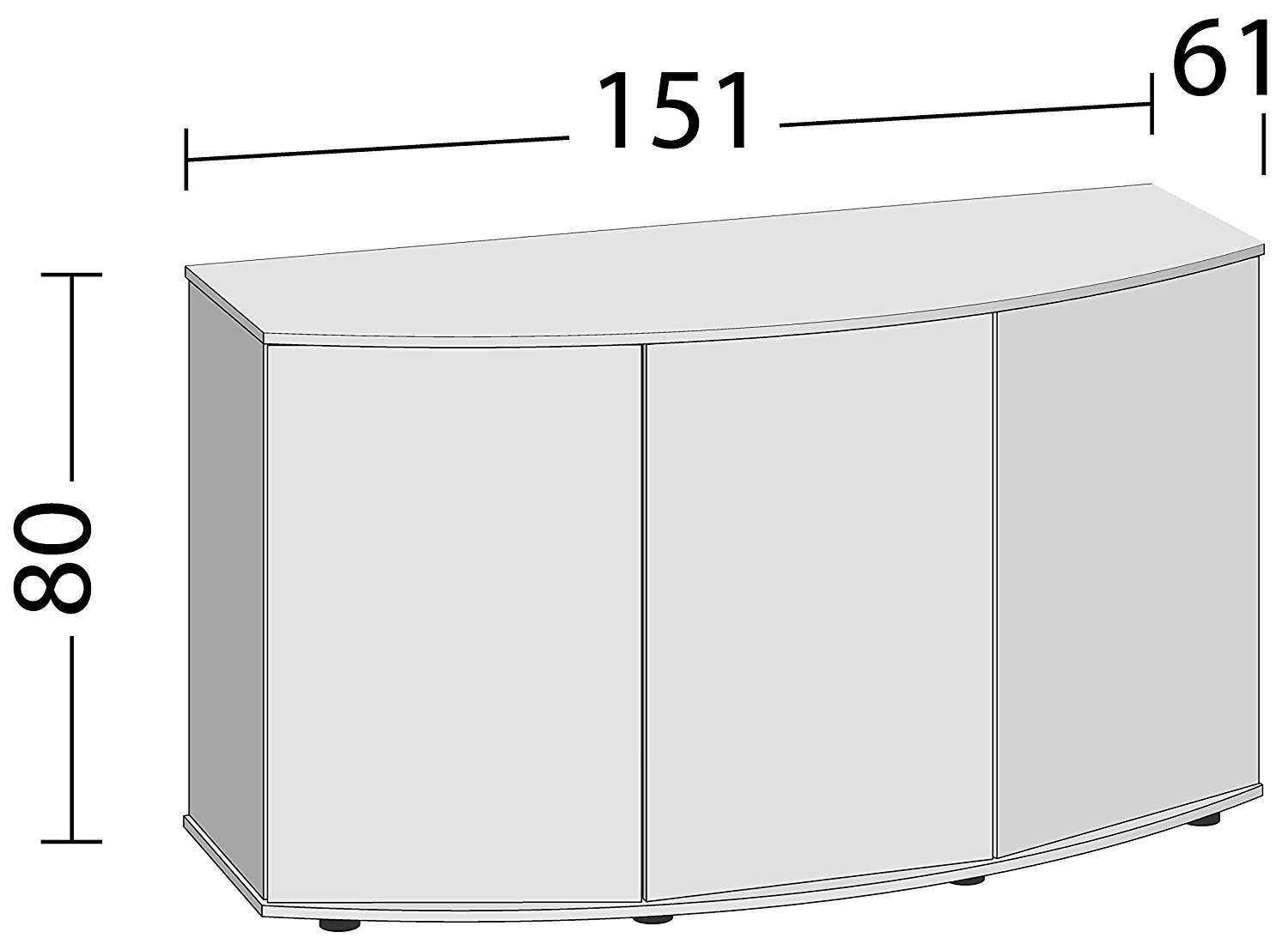 meuble juwel vision 450