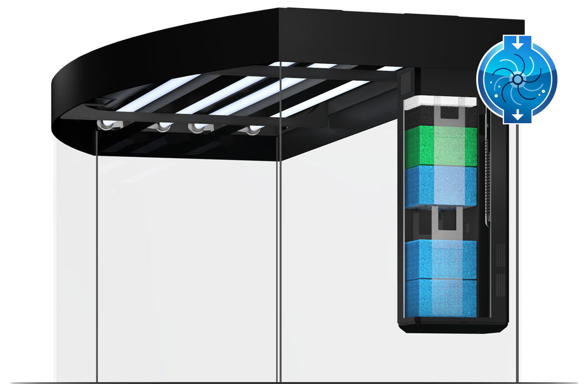 AQUARIUM JUWEL VISION 450 LED BLANC 1025.95€