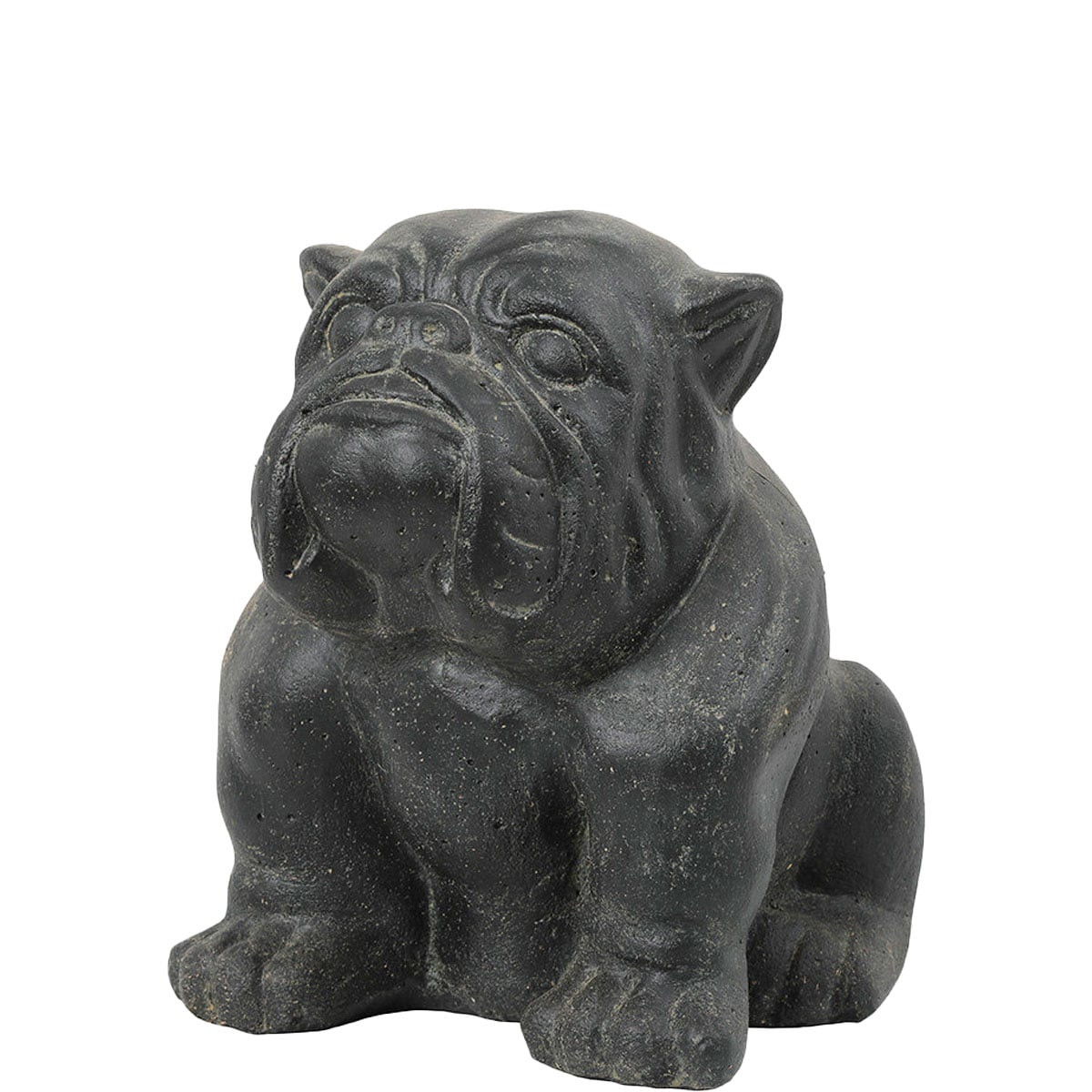 Statue de Bouledogue de 40cm idéale en décors de jardin